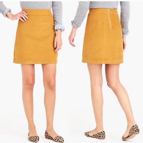 J. Crew Skirts J Crew Corduroy Skirt Poshmark